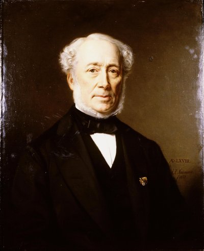 Aarnoud Jan van Beeck Calkoen (1805-1874) by Johan Heinrich Neuman